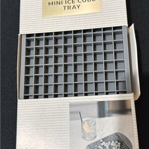 Gray Mini Ice Cube Tray